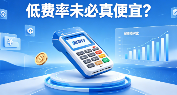 星驿付POS机：低费率未必真便