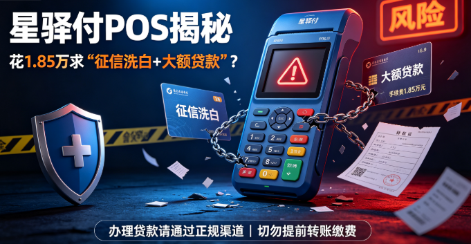 星驿付POS揭秘：花1.85万